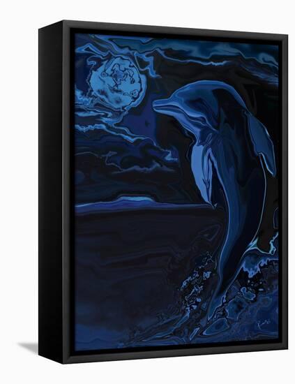Lonely Tonight-Rabi Khan-Framed Stretched Canvas