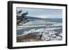 Lonely Tree Overlooking Frozen Tidal Flats-Latitude 59 LLP-Framed Photographic Print