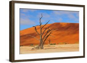 Lonely Tree Skeleton, Deadvlei, Namibia-Grobler du Preez-Framed Photographic Print