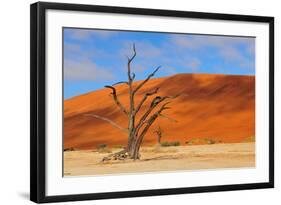 Lonely Tree Skeleton, Deadvlei, Namibia-Grobler du Preez-Framed Photographic Print