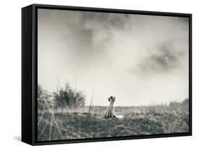 Lonely-Malgorzata Maj-Framed Stretched Canvas