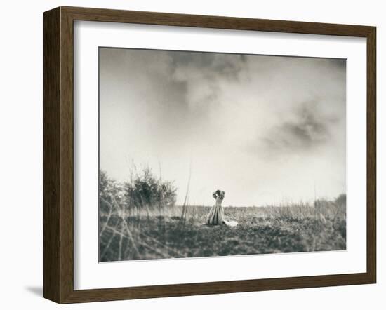 Lonely-Malgorzata Maj-Framed Photographic Print