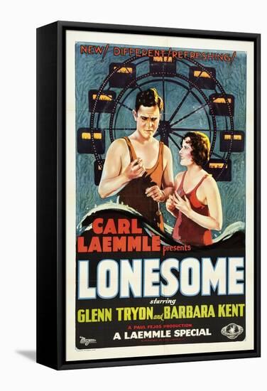 Lonesome, 1928-null-Framed Stretched Canvas