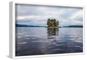 Lonesome landscape at Lelang Lake, Dalsland, Sweden-Andrea Lang-Framed Photographic Print