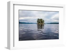 Lonesome landscape at Lelang Lake, Dalsland, Sweden-Andrea Lang-Framed Photographic Print