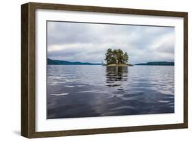 Lonesome landscape at Lelang Lake, Dalsland, Sweden-Andrea Lang-Framed Photographic Print
