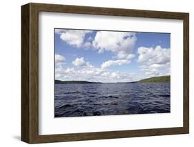 Lonesome landscape on Stora Le Lake, Dalsland, Götaland, Sweden-Andrea Lang-Framed Photographic Print