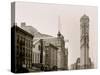 Long Acre Square, New York-null-Stretched Canvas