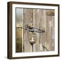 Long Barn - Barn Door-Mark Chandon-Framed Giclee Print