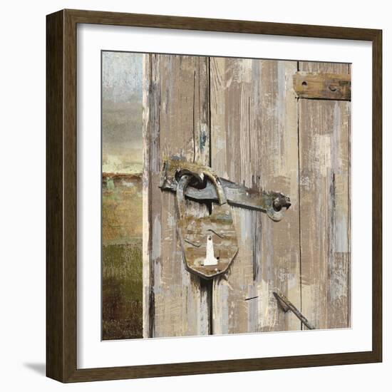 Long Barn - Barn Door-Mark Chandon-Framed Giclee Print