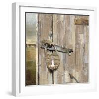 Long Barn - Barn Door-Mark Chandon-Framed Giclee Print