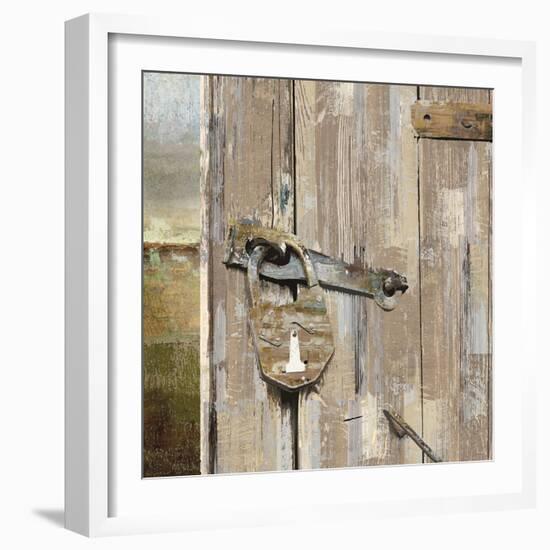 Long Barn - Barn Door-Mark Chandon-Framed Giclee Print