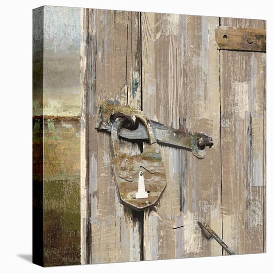 Long Barn - Barn Door-Mark Chandon-Stretched Canvas