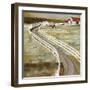 Long Barn - Meander-Mark Chandon-Framed Giclee Print