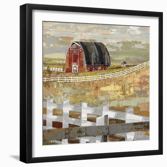 Long Barn - Paddock-Mark Chandon-Framed Giclee Print