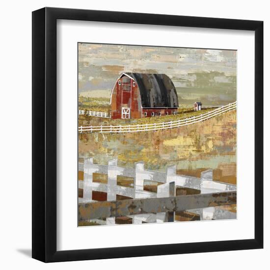 Long Barn - Paddock-Mark Chandon-Framed Giclee Print