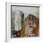 Long Barn - Silo-Mark Chandon-Framed Giclee Print