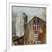 Long Barn - Silo-Mark Chandon-Framed Giclee Print