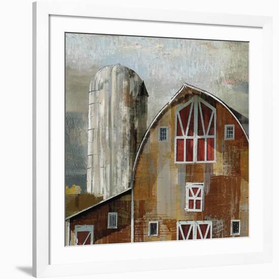 Long Barn - Silo-Mark Chandon-Framed Giclee Print