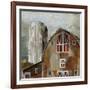 Long Barn - Silo-Mark Chandon-Framed Giclee Print