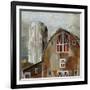 Long Barn - Silo-Mark Chandon-Framed Giclee Print