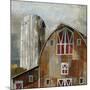 Long Barn - Silo-Mark Chandon-Mounted Giclee Print