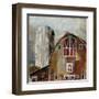 Long Barn - Silo-Mark Chandon-Framed Art Print