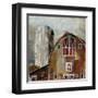 Long Barn - Silo-Mark Chandon-Framed Art Print