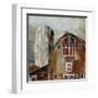 Long Barn - Silo-Mark Chandon-Framed Art Print