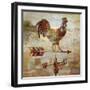 Long Barn - Weathervane-Mark Chandon-Framed Giclee Print