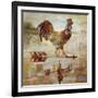 Long Barn - Weathervane-Mark Chandon-Framed Giclee Print