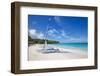 Long Bay and Beach and Hobie Cat, Antigua, Leeward Islands, West Indies, Caribbean, Central America-Frank Fell-Framed Photographic Print