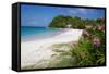 Long Bay and Beach, Antigua, Leeward Islands, West Indies, Caribbean, Central America-Frank Fell-Framed Stretched Canvas