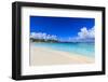 Long Bay Beach, beautiful soft white sand, turquoise sea, Antigua-Eleanor Scriven-Framed Photographic Print