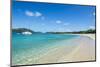 Long bay beach, Beef island, Tortola, British Virgin Islands, West Indies, Caribbean, Central Ameri-Michael Runkel-Mounted Photographic Print