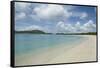 Long Bay Beach, Beef Island, Tortola, British Virgin Islands-Macduff Everton-Framed Stretched Canvas