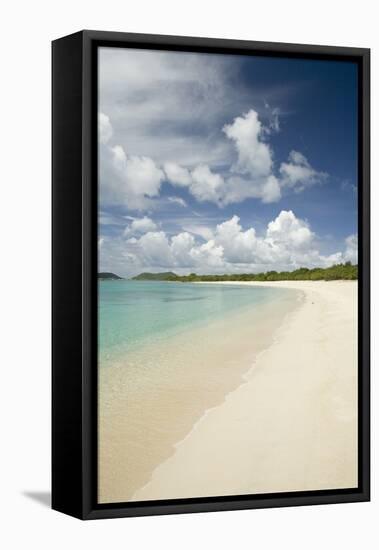 Long Bay Beach, Beef Island, Tortola, British Virgin Islands-Macduff Everton-Framed Stretched Canvas