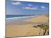 Long Beach and Coastline, Perranporth, North Cornwall, England, United Kingdom, Europe-Neale Clark-Mounted Photographic Print