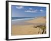 Long Beach and Coastline, Perranporth, North Cornwall, England, United Kingdom, Europe-Neale Clark-Framed Photographic Print