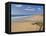 Long Beach and Coastline, Perranporth, North Cornwall, England, United Kingdom, Europe-Neale Clark-Framed Stretched Canvas