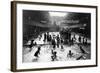 Long Beach, California - Bath House Plunge Interior Photograph-Lantern Press-Framed Art Print