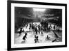 Long Beach, California - Bath House Plunge Interior Photograph-Lantern Press-Framed Art Print