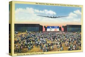 Long Beach, California - Douglas Aircraft Corp. New Black-Out Plant-Lantern Press-Stretched Canvas