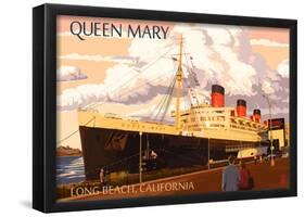 Long Beach, California - Queen Mary-null-Framed Poster