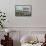 Long Beach, California - View of the Band Stand and Beach-Lantern Press-Framed Stretched Canvas displayed on a wall