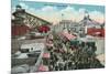 Long Beach, California - View of the Pike-Lantern Press-Mounted Art Print