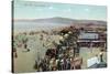 Long Beach, California - View of the Pike-Lantern Press-Stretched Canvas