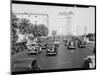 Long Beach Traffic Scenes-Dick Whittington Studio-Mounted Photographic Print