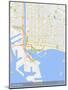 Long Beach, United States of America Map-null-Mounted Poster