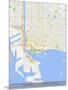Long Beach, United States of America Map-null-Mounted Poster